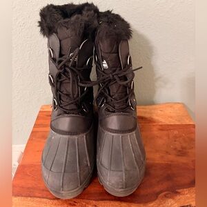 Women's Black Winter Boots